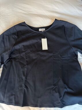 Ripley Rader Navy Ponte Shirt